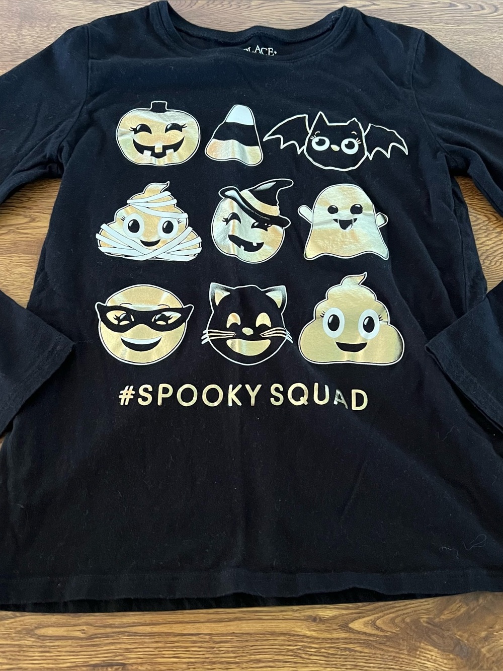 Girls Childrens Place super cute Halloween shirt size large 10/12